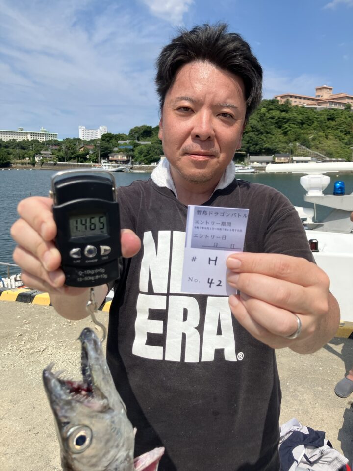 8月8日タチウオテンヤ - 鳥羽ジギング・キャスティング船 菅島